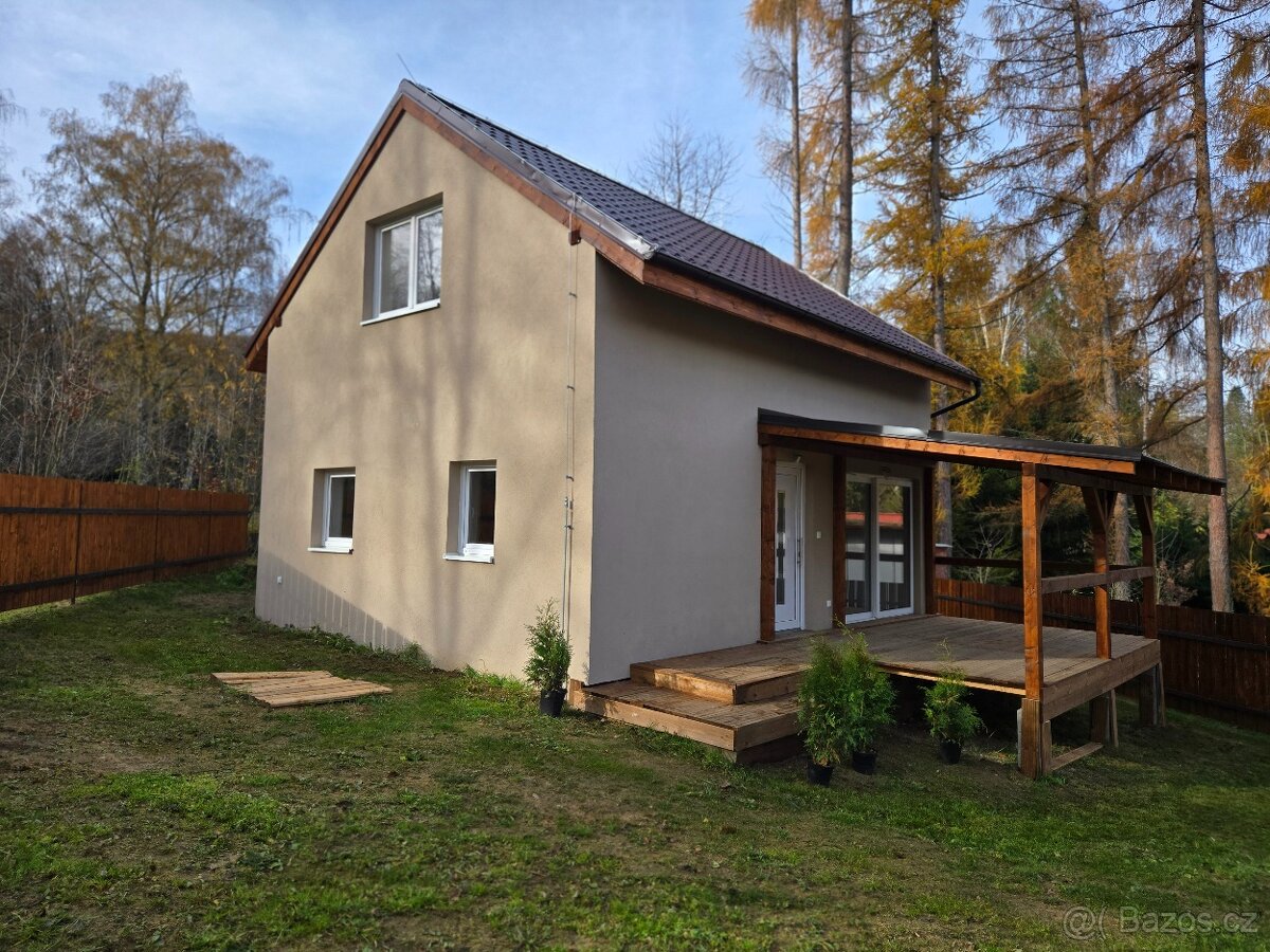 Prodej nové zděné chaty na Sázavě, 115 m2, pozemek 401m2 - 5