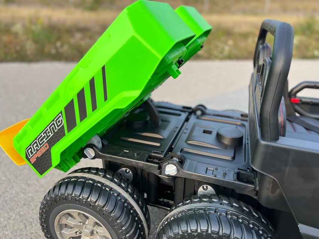 Dětské elektrické auto s korbou - 800W, 24V 7Ah, 90min jízdy - 5