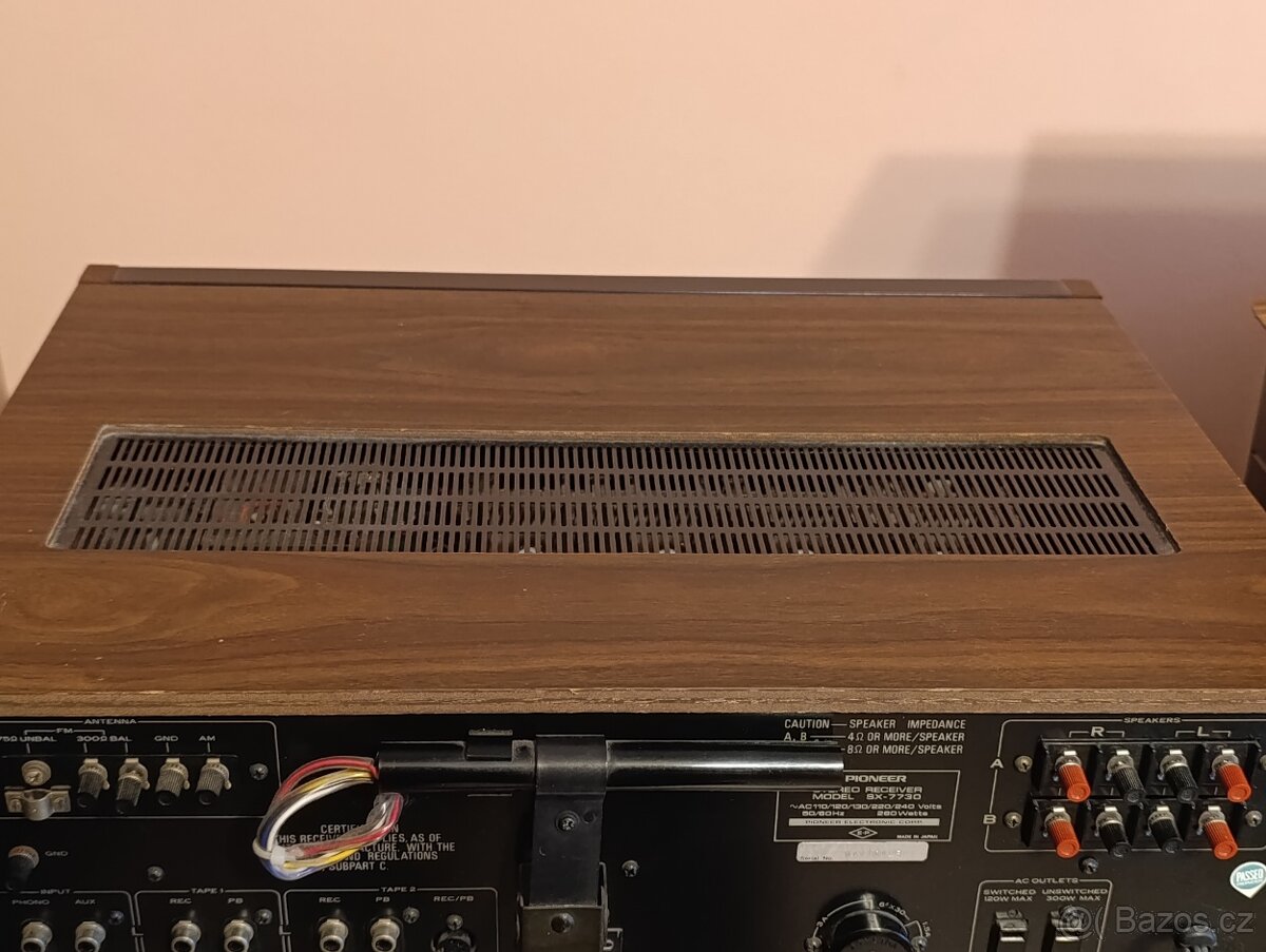 Receiver Pioneer SX-7730 VINTAGE - 5