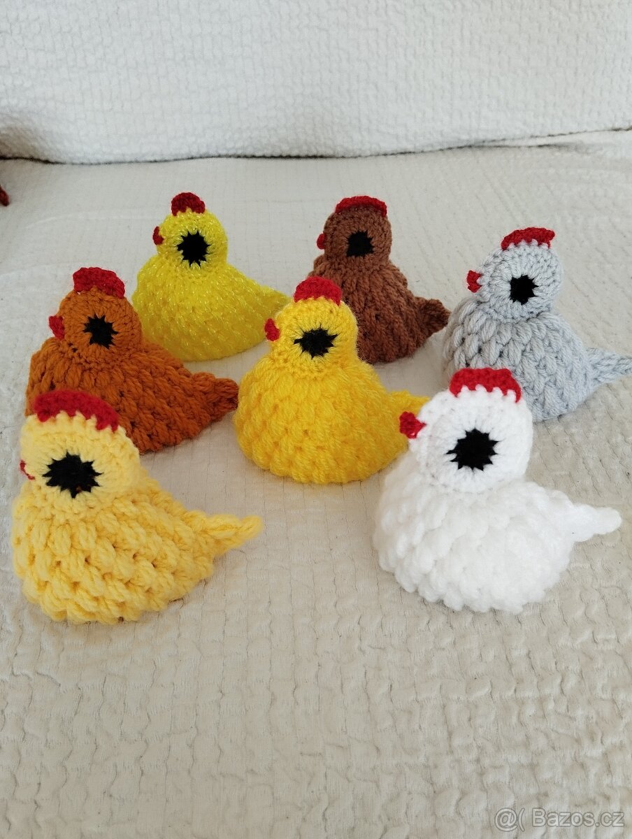 Háčkované slepičky - 5