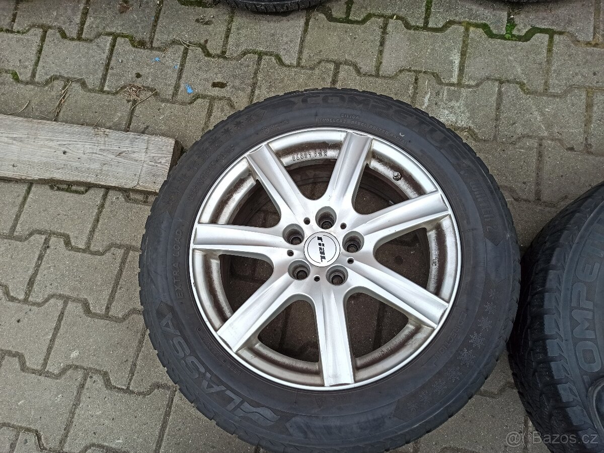 Alu kola 5 x 112, zimní 215/60/17 - 5