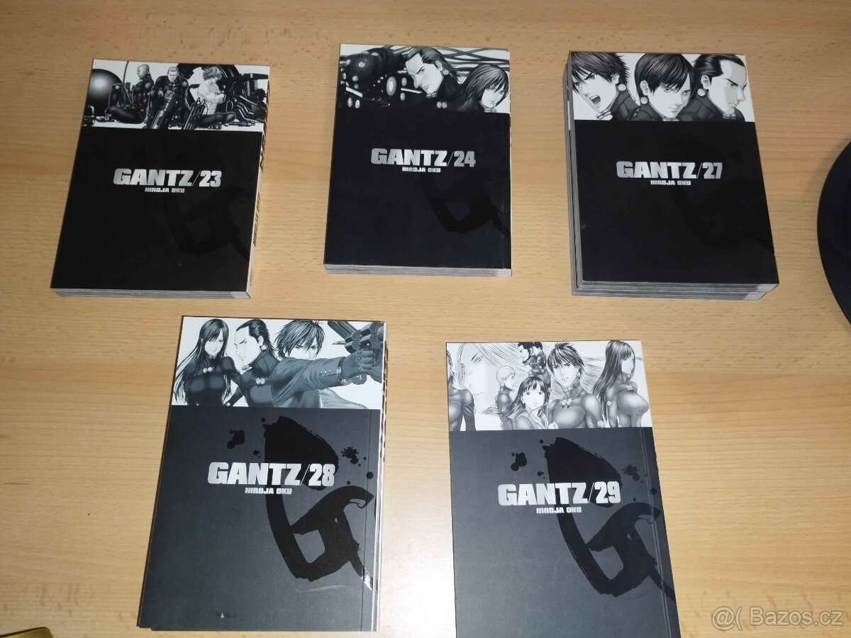 Attack on titan, Tokyo ghoul, Naruto, GANTZ, Berserk - 5