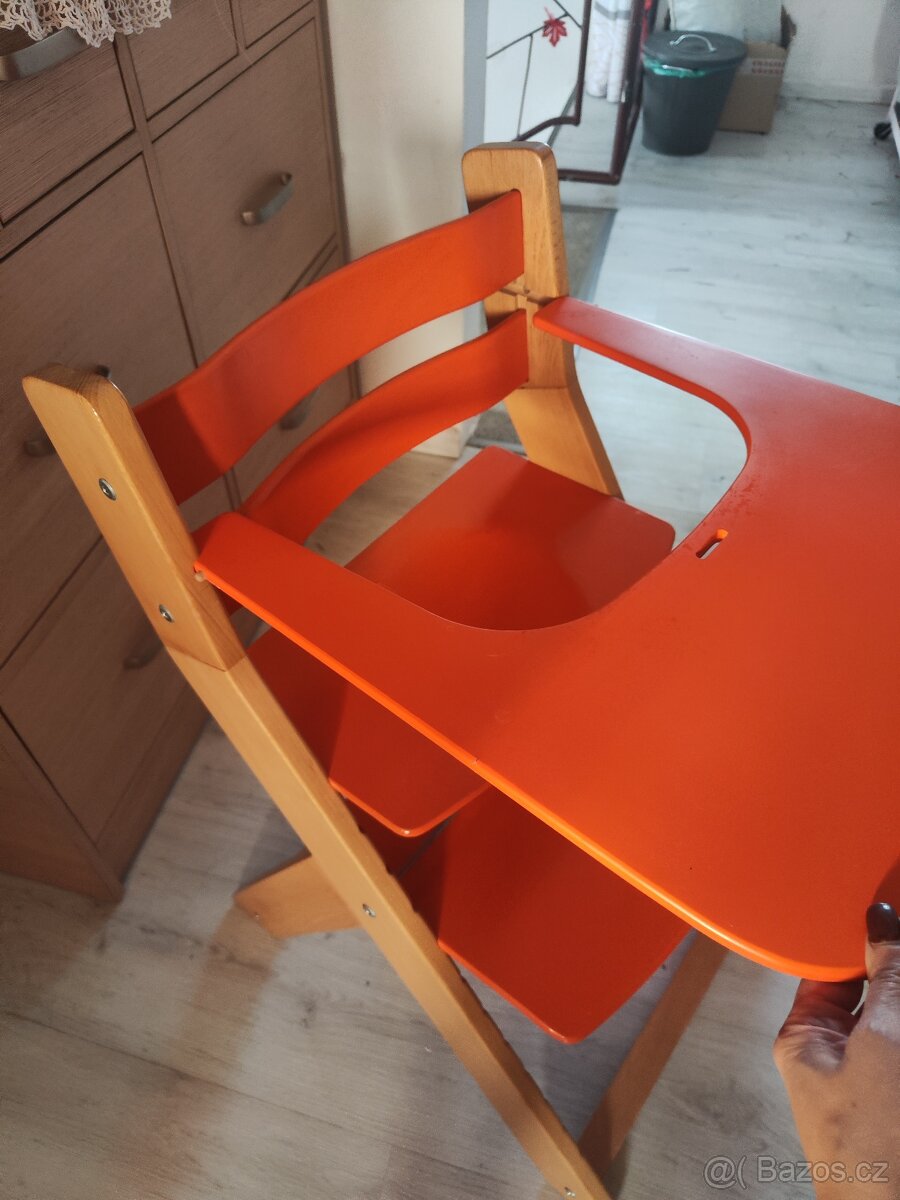 Rostoucí dřevěná židle - 5
