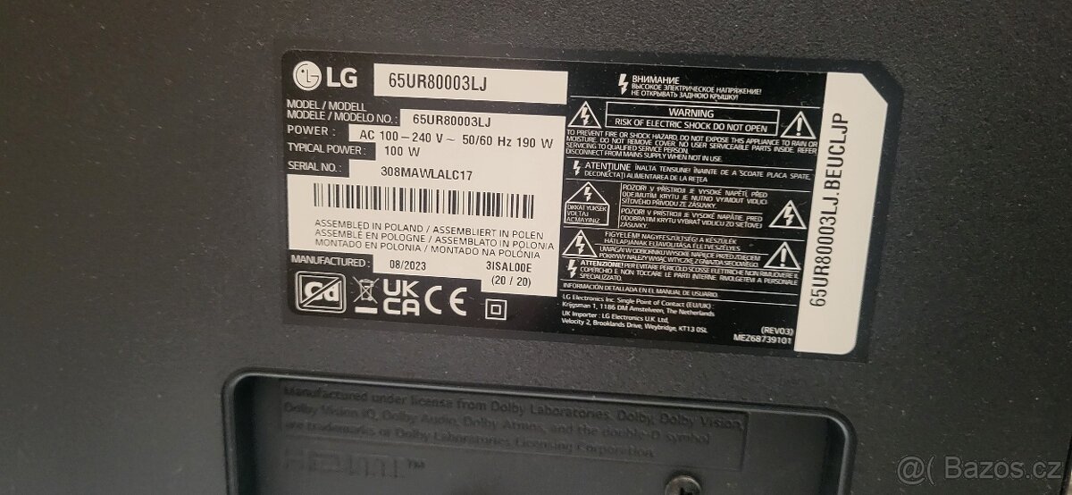 LG 65UR80003LJ - 5