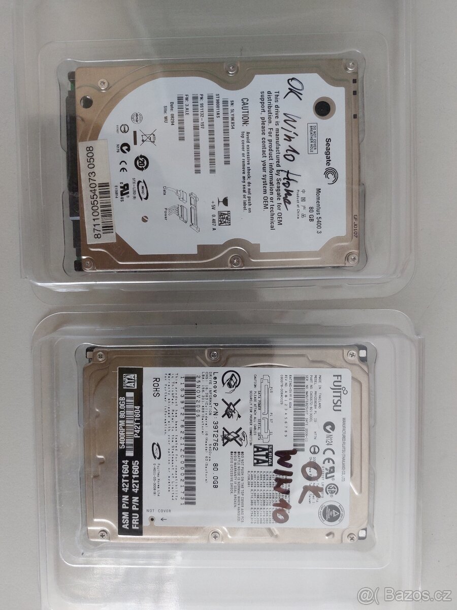 HDD disky, 100% funkcni 60,80,100,160,320,500 GB - 5