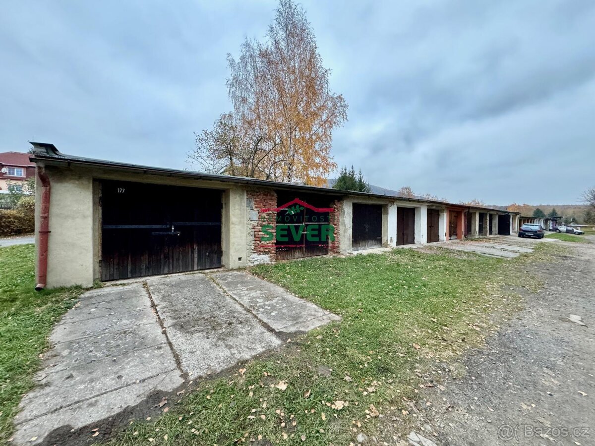 Prodej, garáž, OV, Lom - Loučná, ul. Školní - 5