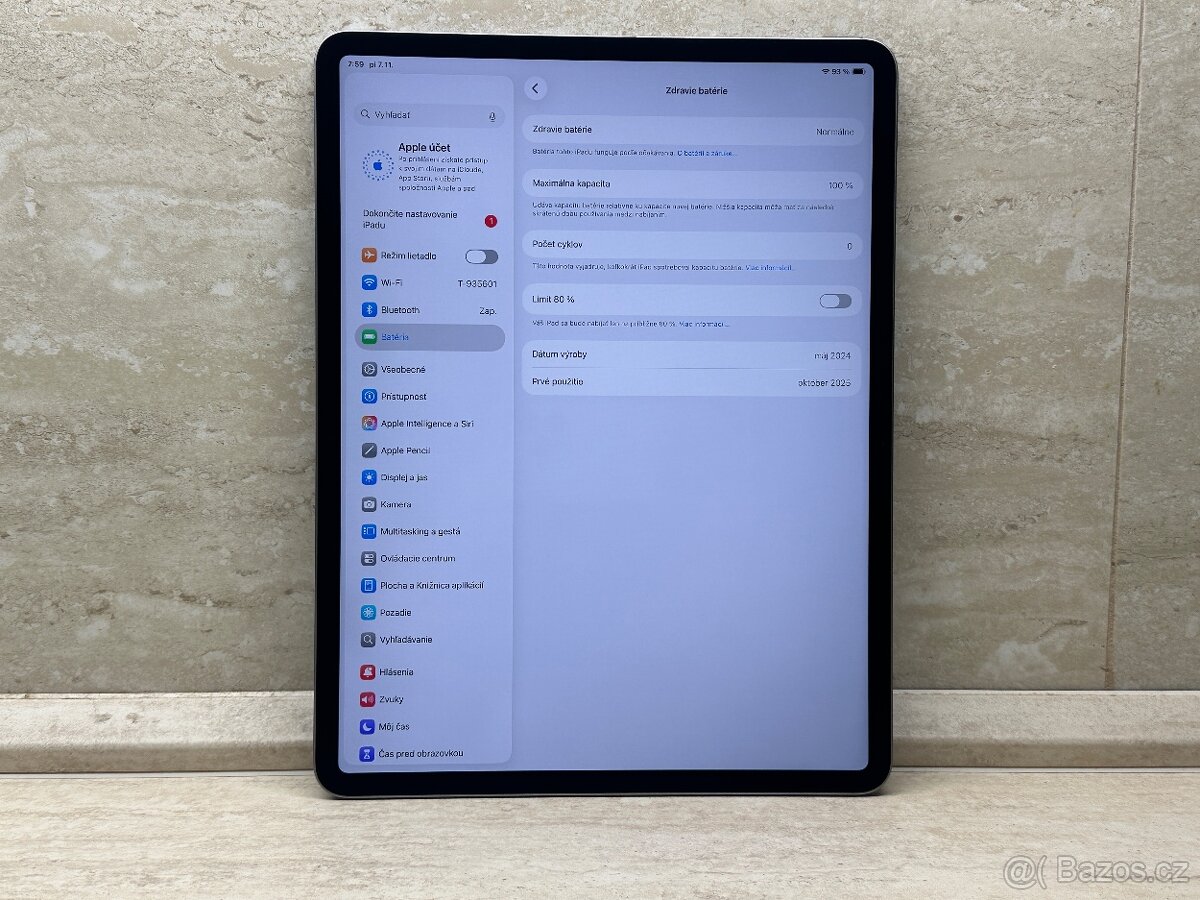iPad Air 13 (2024) 128GB Wi-Fi Space Grey, záruka - 5