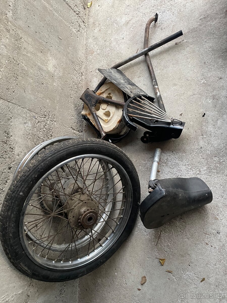 Babetta 207 po renovaci (kromě motoru) - 5