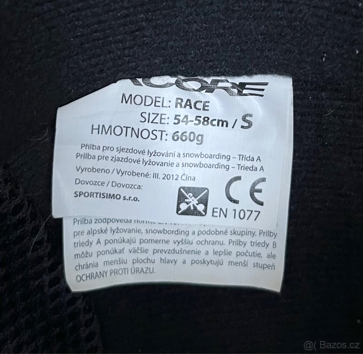 Helma lyžařská dětská S 54-58cm - 5