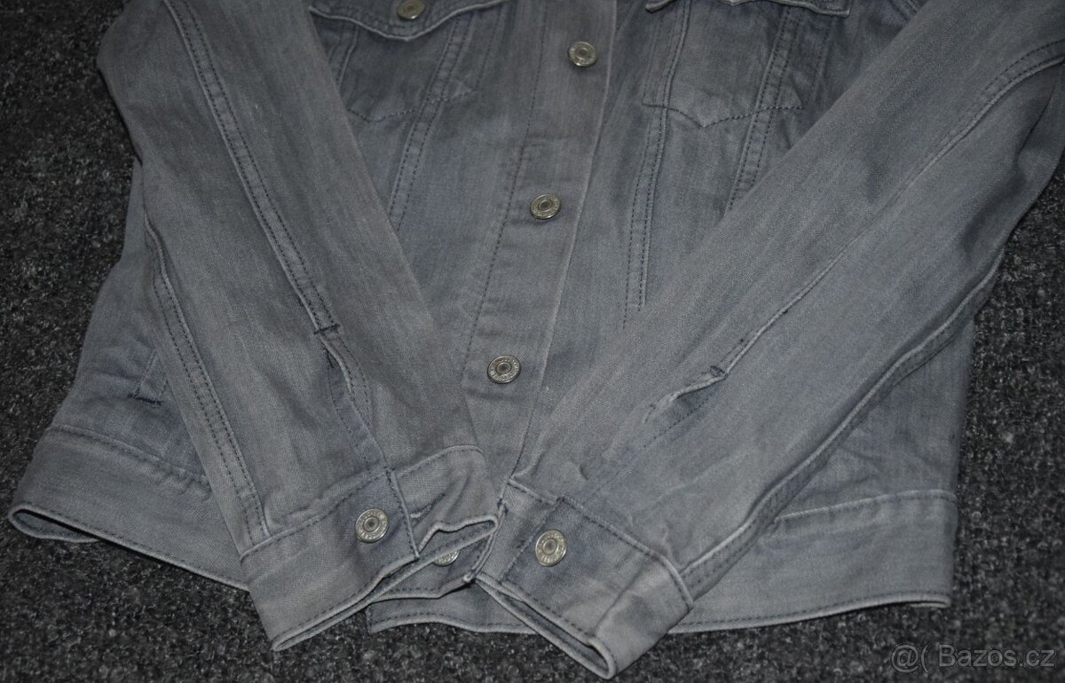 LEVIS jeans. bunda / džíska,vel. "M", 100% bavlna, NOVÁ - 5