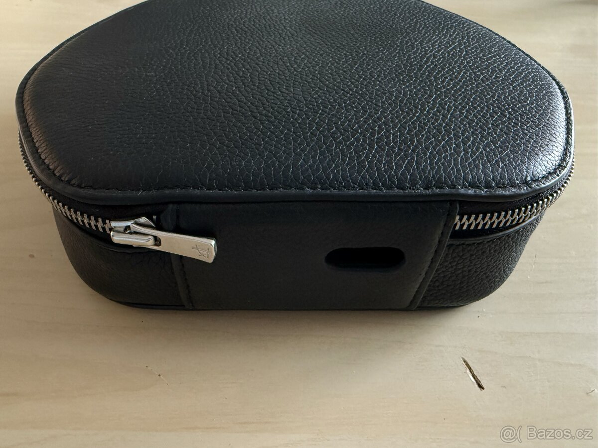 Kožené pouzdro pro AirPods Max černé Woolnut - 5