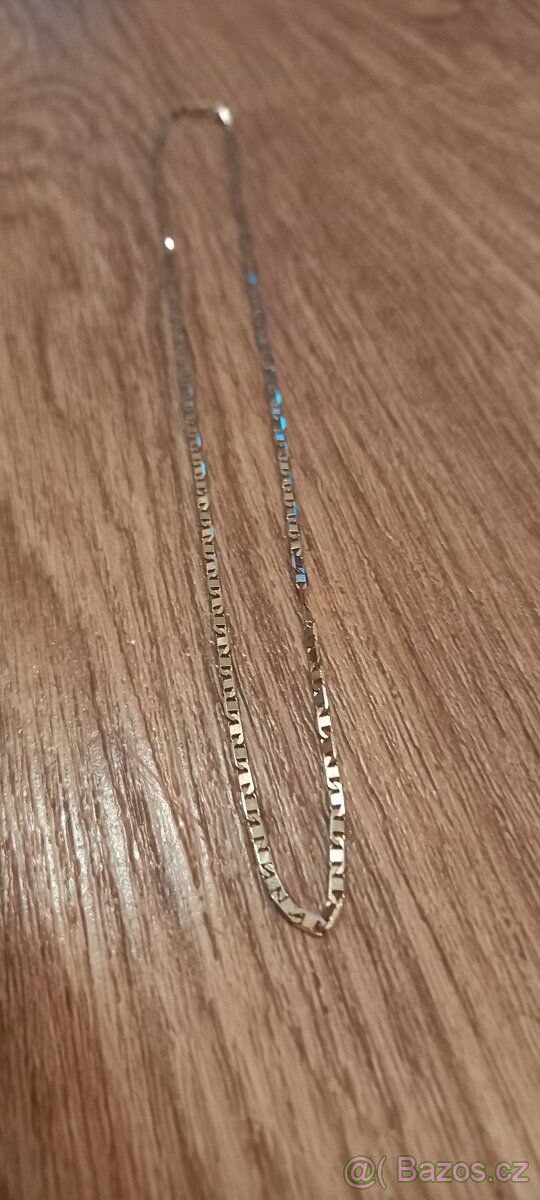 Zlatý řetízek 14karát - 5