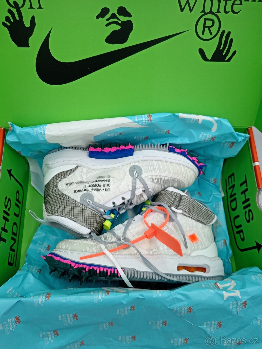 Nike air force one mid offwhite - 5