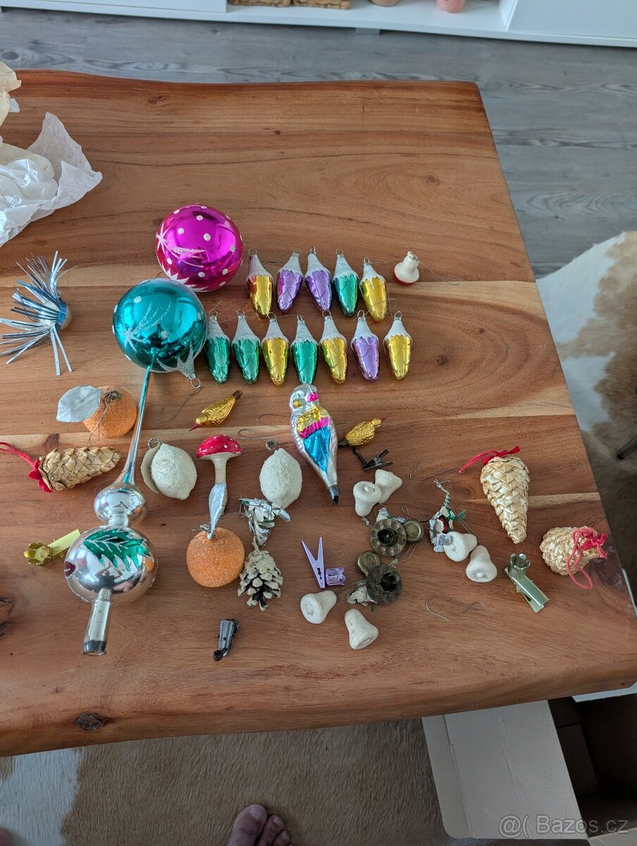 Retro ozdoby na stromeček - 5