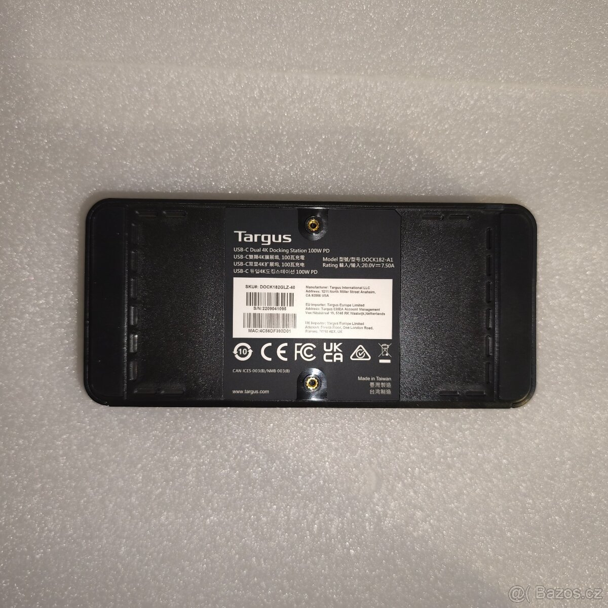 Univerzální Dock Targus 182-A1 Display-link - 5