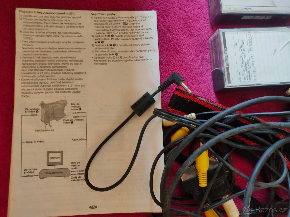 Analogová kamera JVC - 5