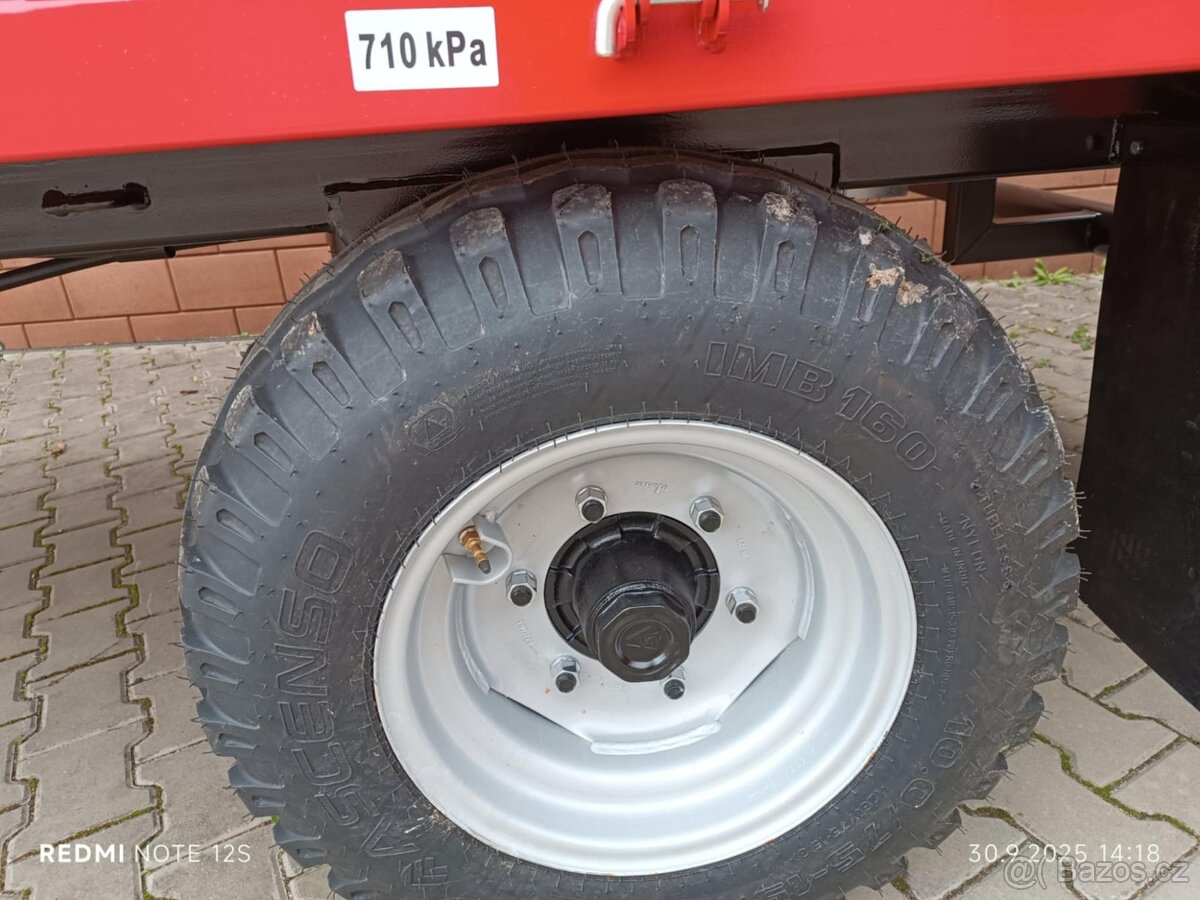 Návěs DEZA 5000 s nástavkami - 5