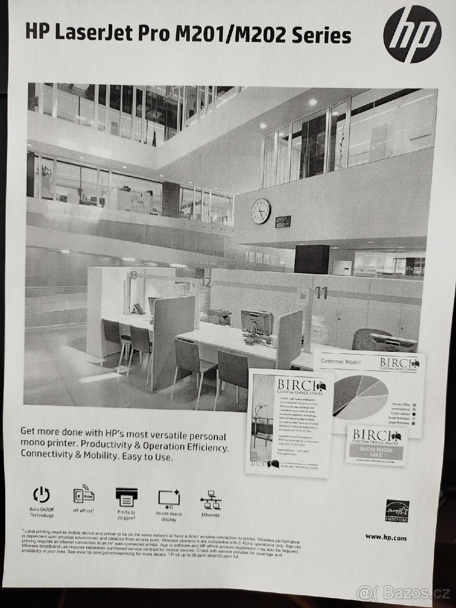 HP LaserJet Pro M201dw (A4, Wi-Fi, duplex) - 5