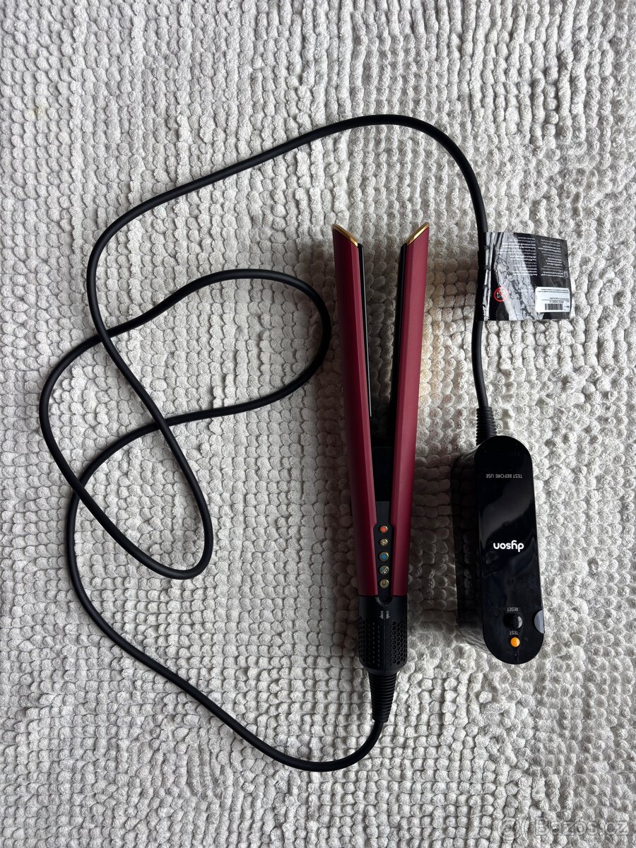 Dyson Airstrait (Red Velvet/Gold) - 5