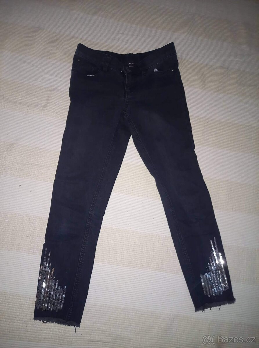 Džíny 10-12 let dívky - 5
