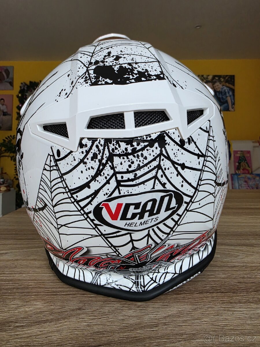 Motokrosové helma, helma na motorku NOVÁ - 5