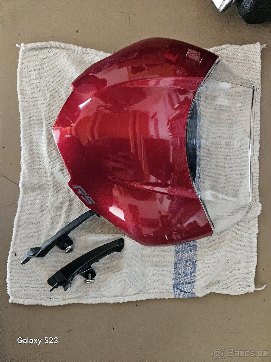 PŘEDNÍ ŠTÍTEK TRIUMPH STREET TRIPLE 765 , CARNIVAL RED - 5