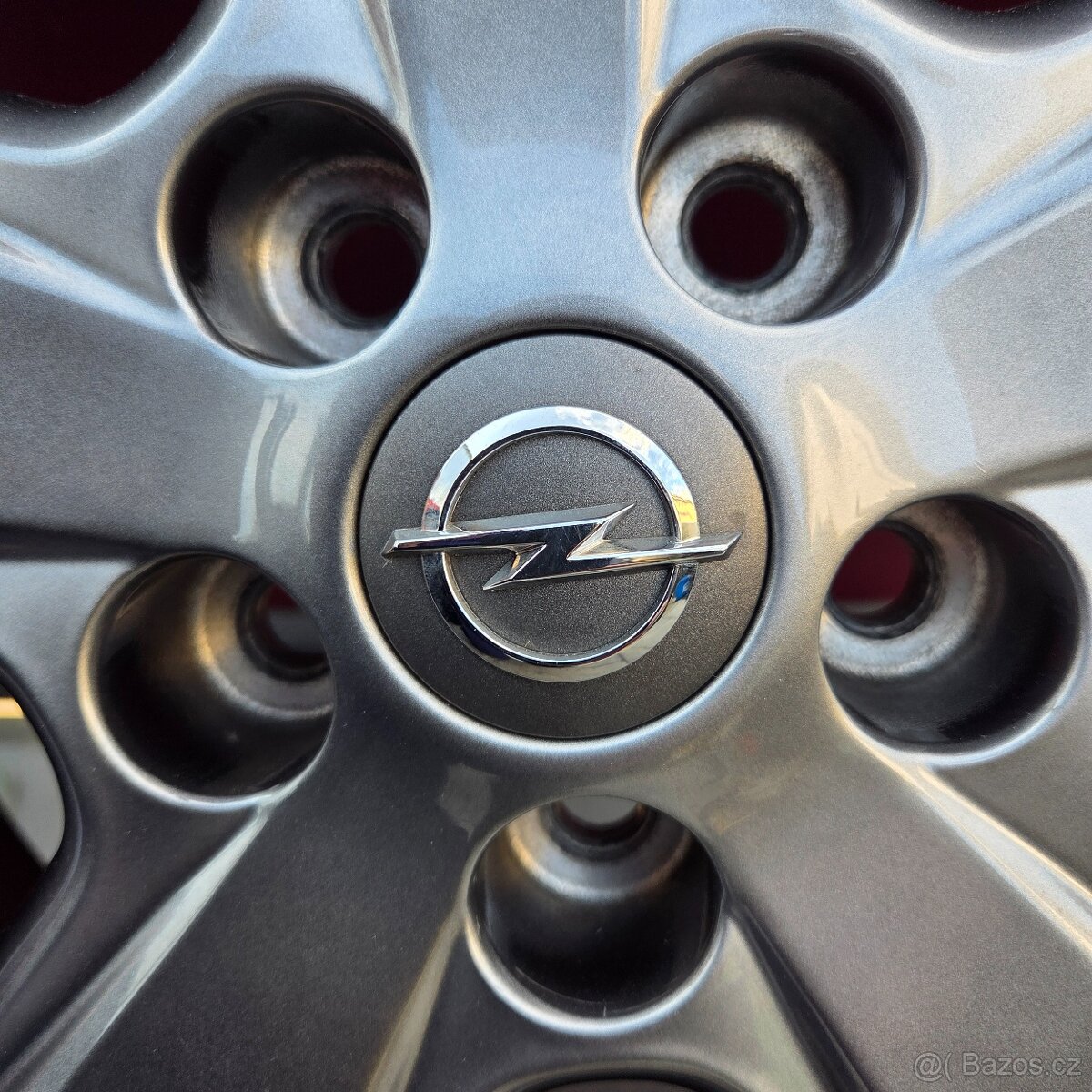 18"LETNÍ OBUTÁ ATRACITOVÁ ALU KOLA 5x105 OPEL MOKKA+ČIDLA - 5