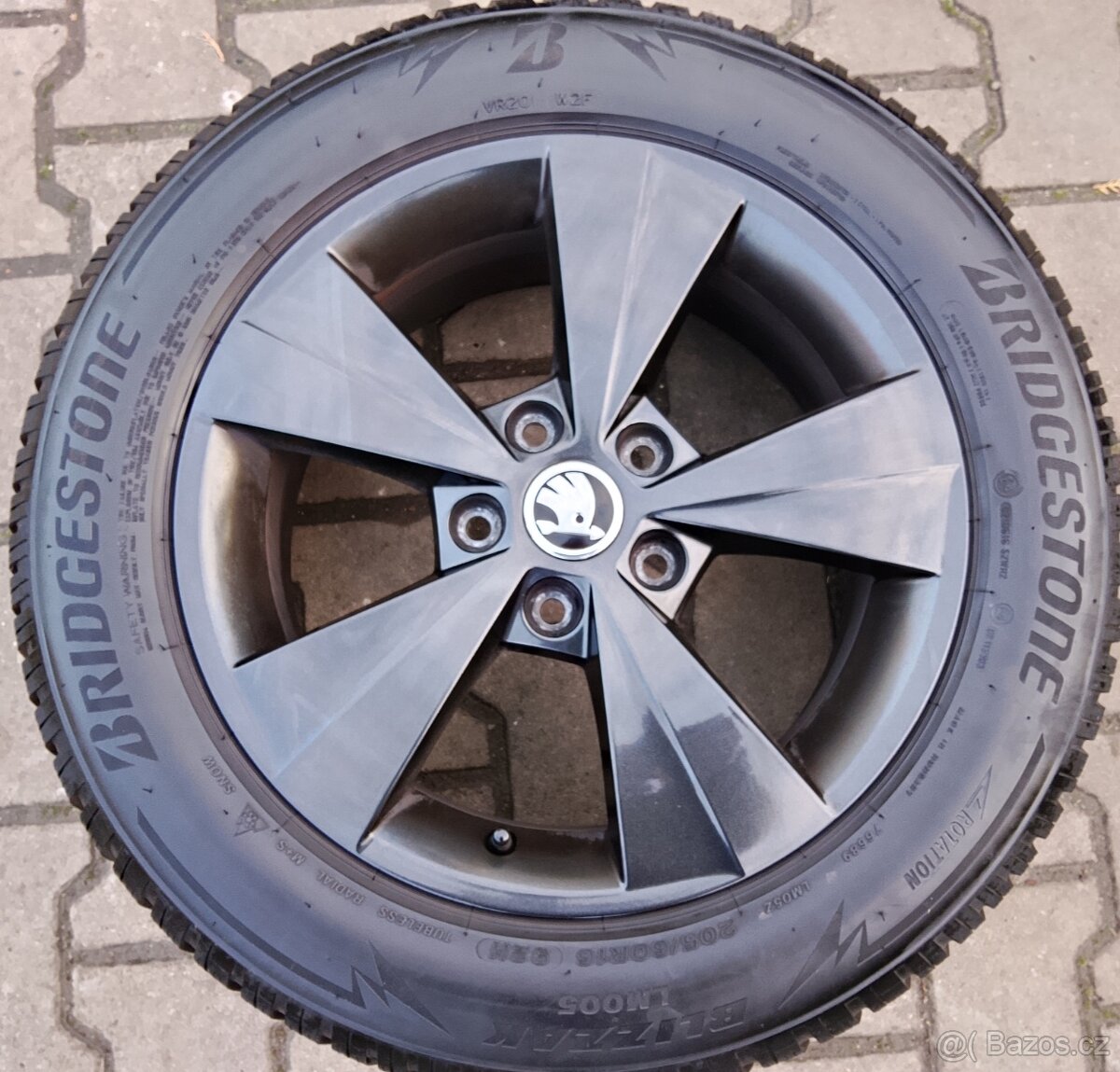 Zimní alu disky originální Škoda Octavia IV 5x112 R16 - 5