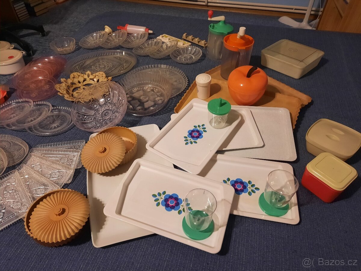 RETRO kuchyňské nádobí a pomůcky - super stav - 5