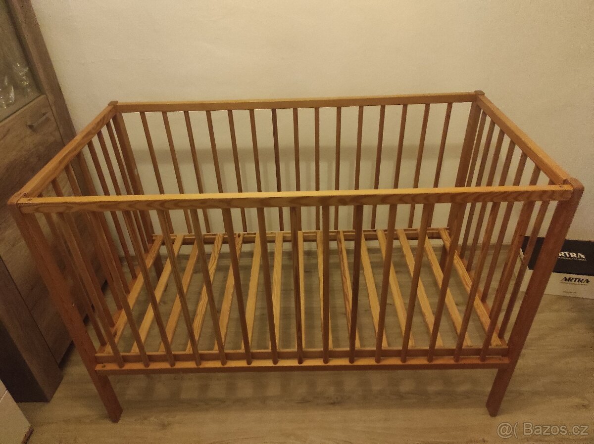 Postýlka pro miminko dřevěná - 5