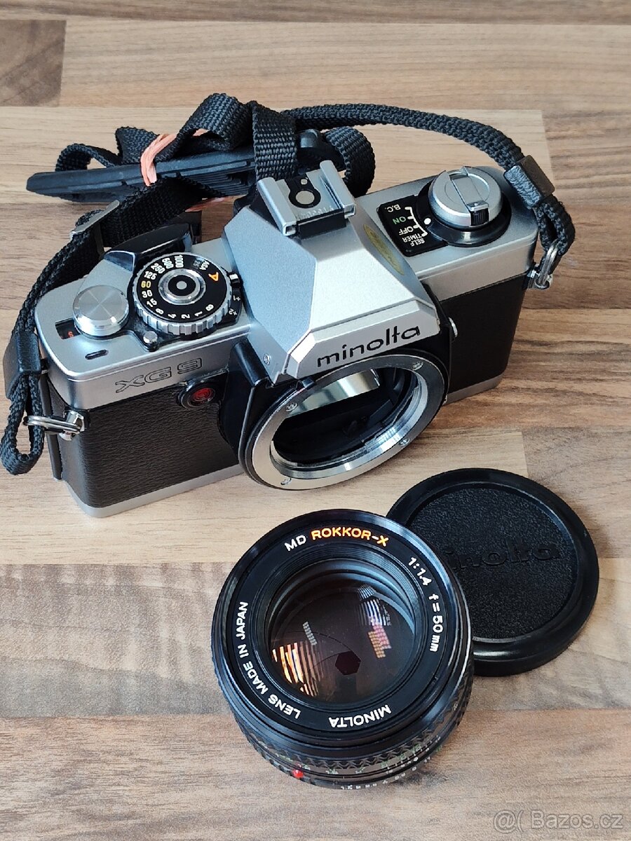 Minolta XG-9 + Rokkor 50/1.4 - 5