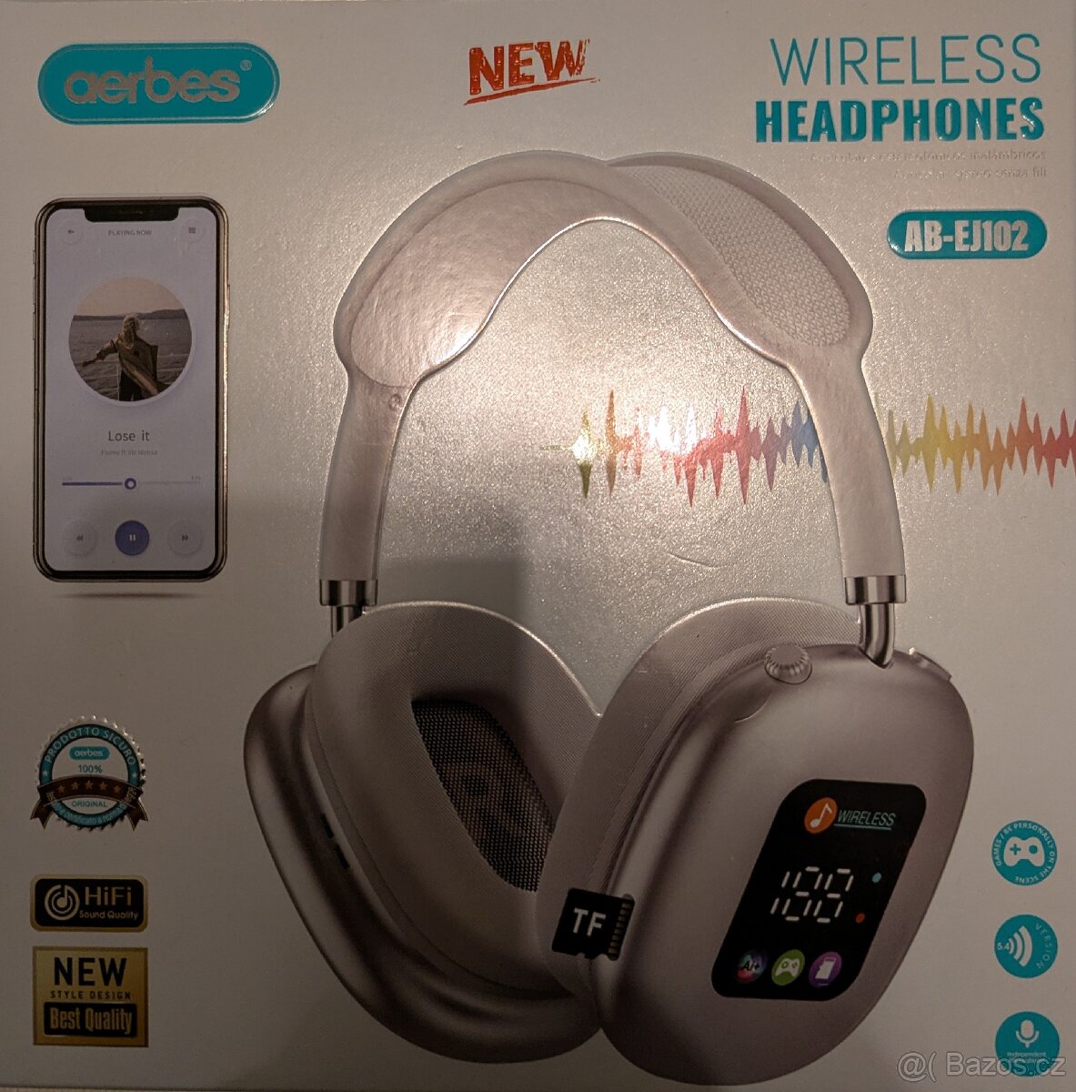 Kvalitní sluchátka Bluetooth - 5