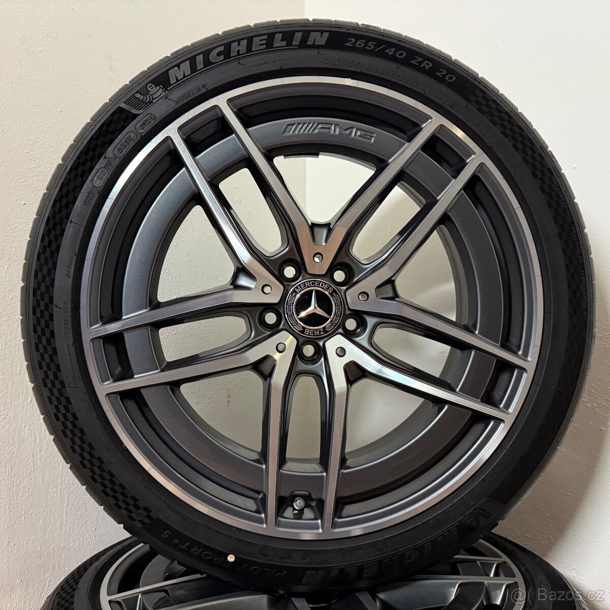 NOVÁ MERCEDES SL R232 5x112 R20+NOVÉ LETNÍ PNEU - 5