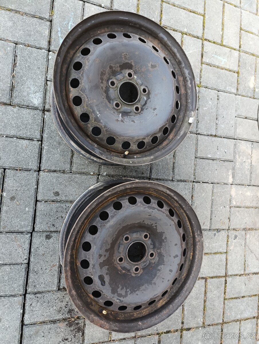 Plechové disky Ford 16" - 5