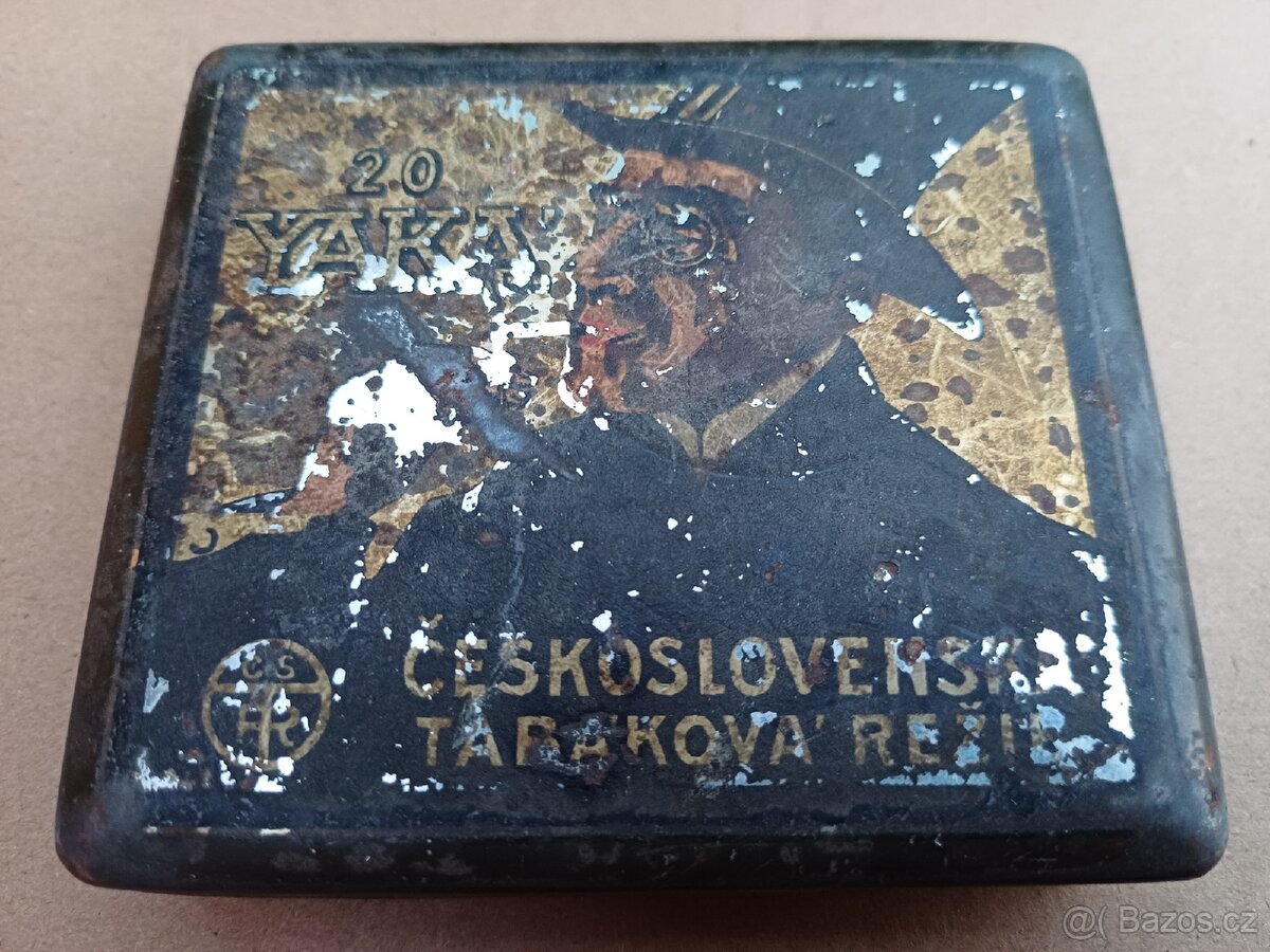 Starožitné plechové krabičky - 5