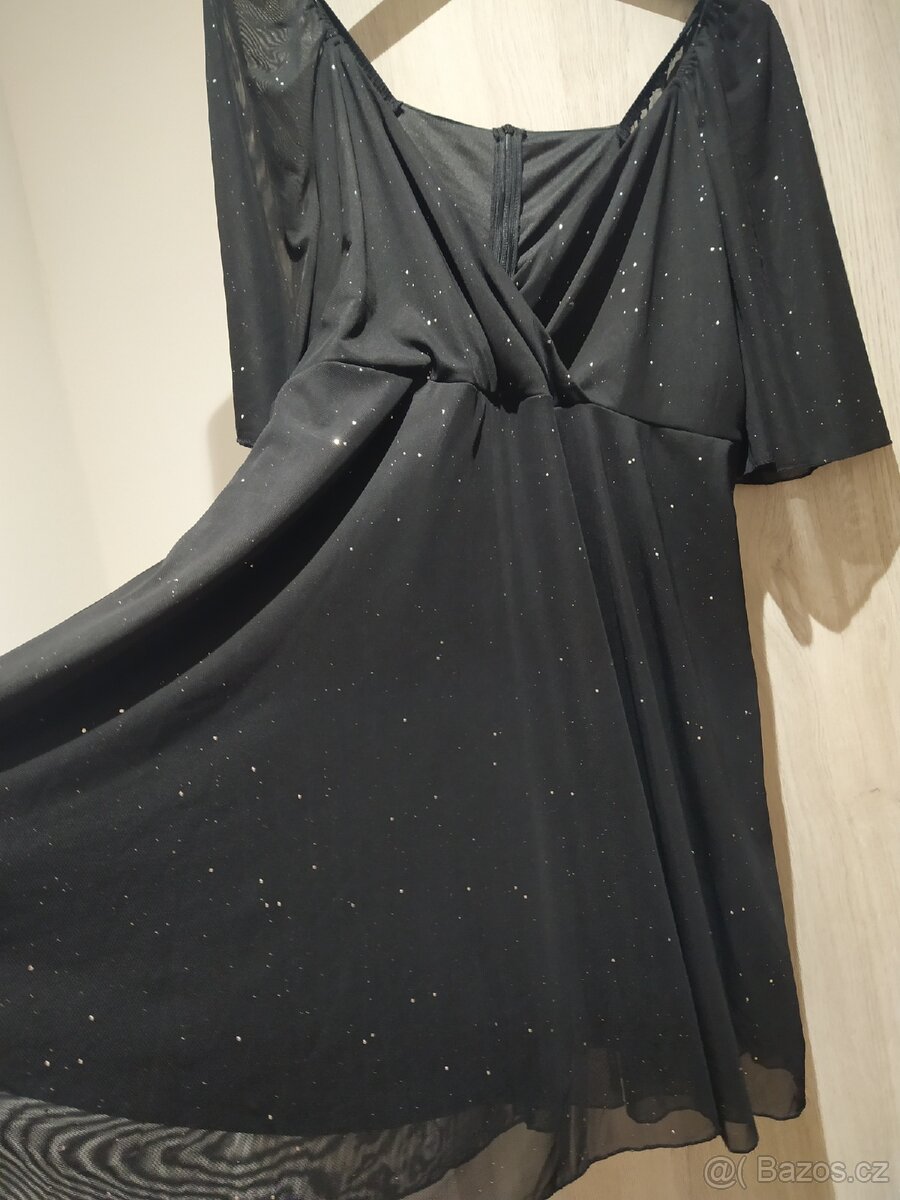 Plesové šaty černé - 5