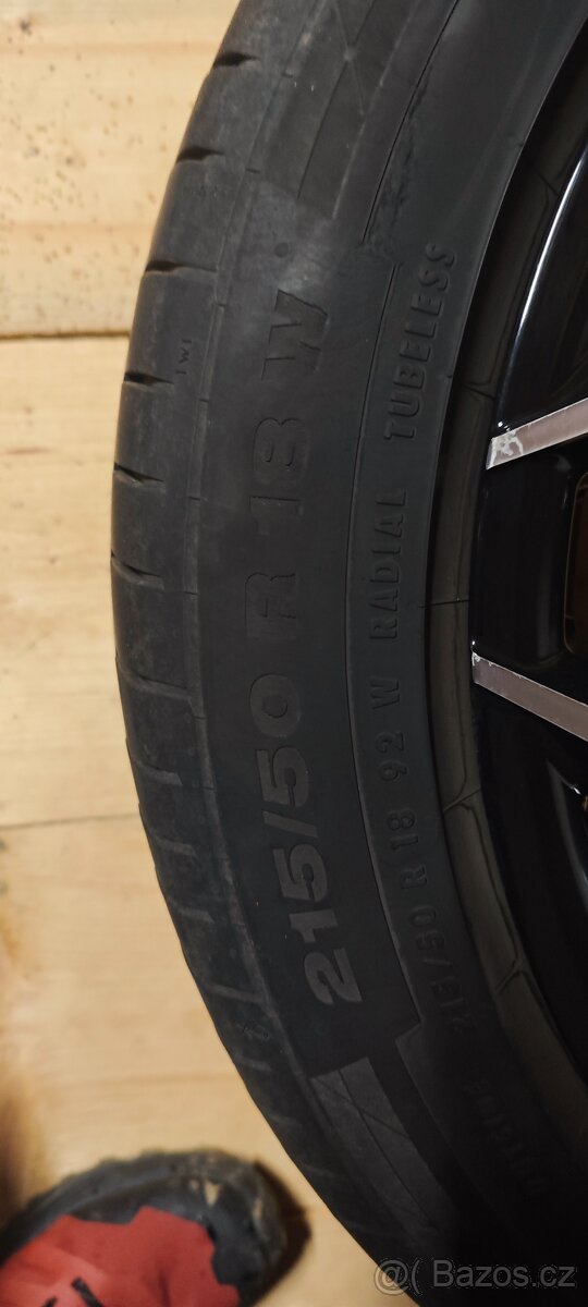 Prodám letní kola 215/50 R18 - 5