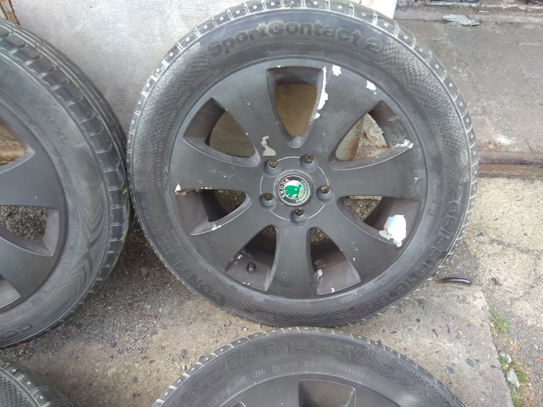 16"letní alu sada Spectrum 5x112 origo Škoda Superb 2 Yeti - 5