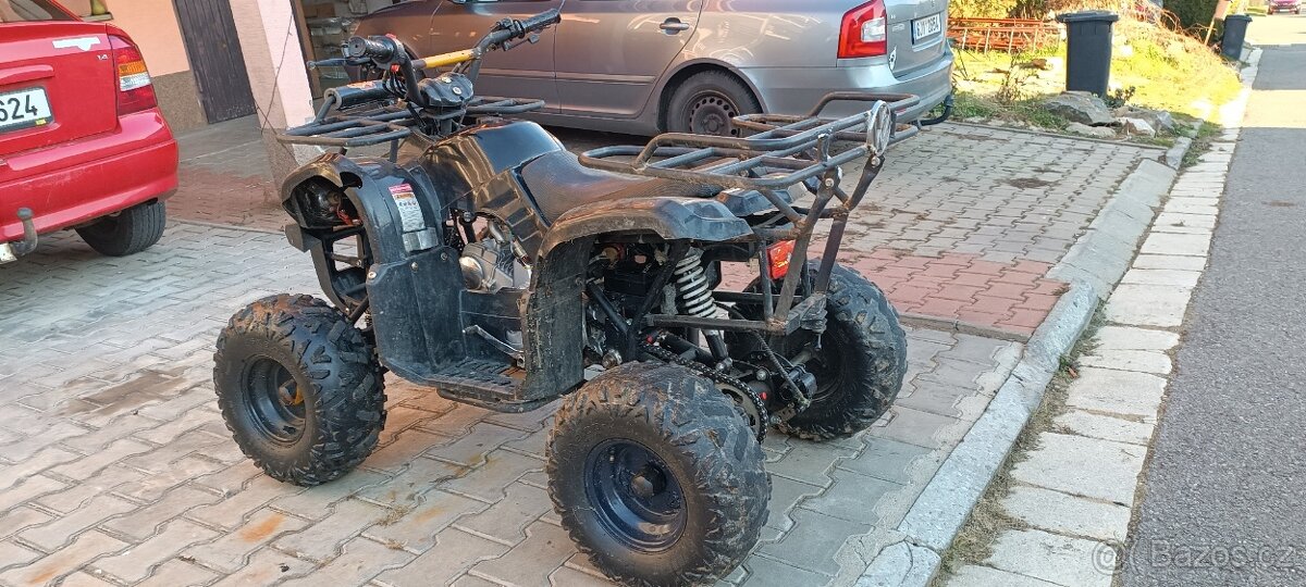 Dětská čtyřkolka 125 cm3 s vlekem - 5