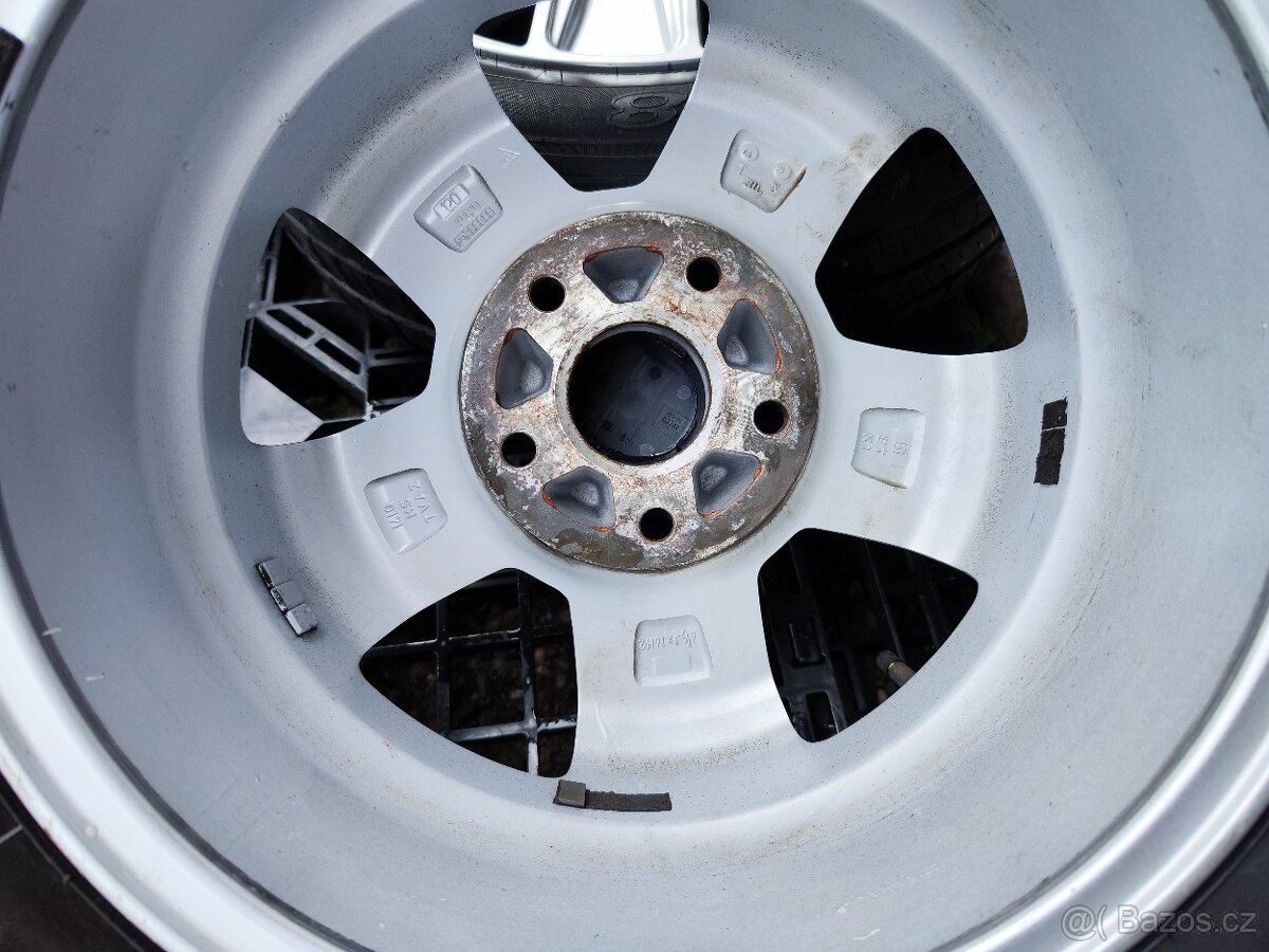 Alu sada = 5x120 = DEZENT = s pneu = 205/65 R16C - 5