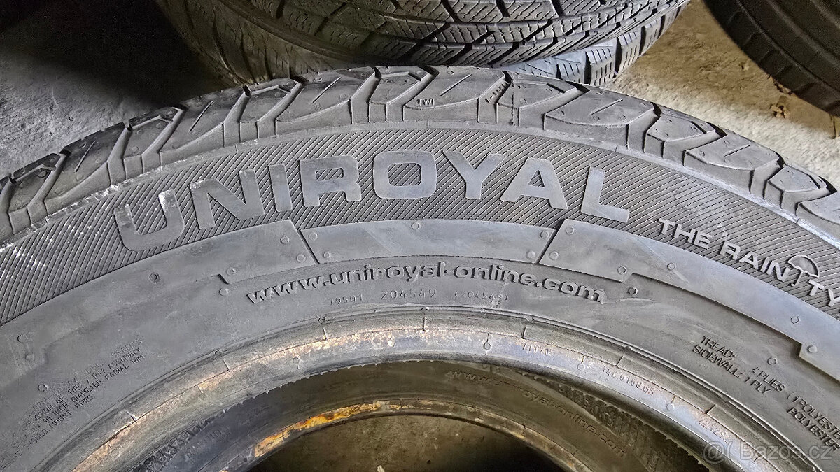 215/65/16 C 2x letní pneu Uniroyal - 5