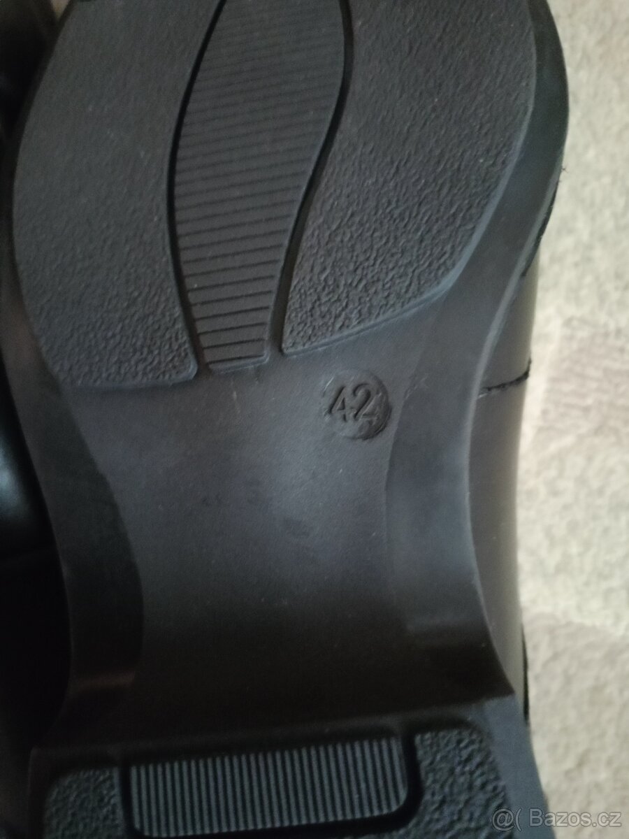 Pánské polobotky nové v.42 - 5