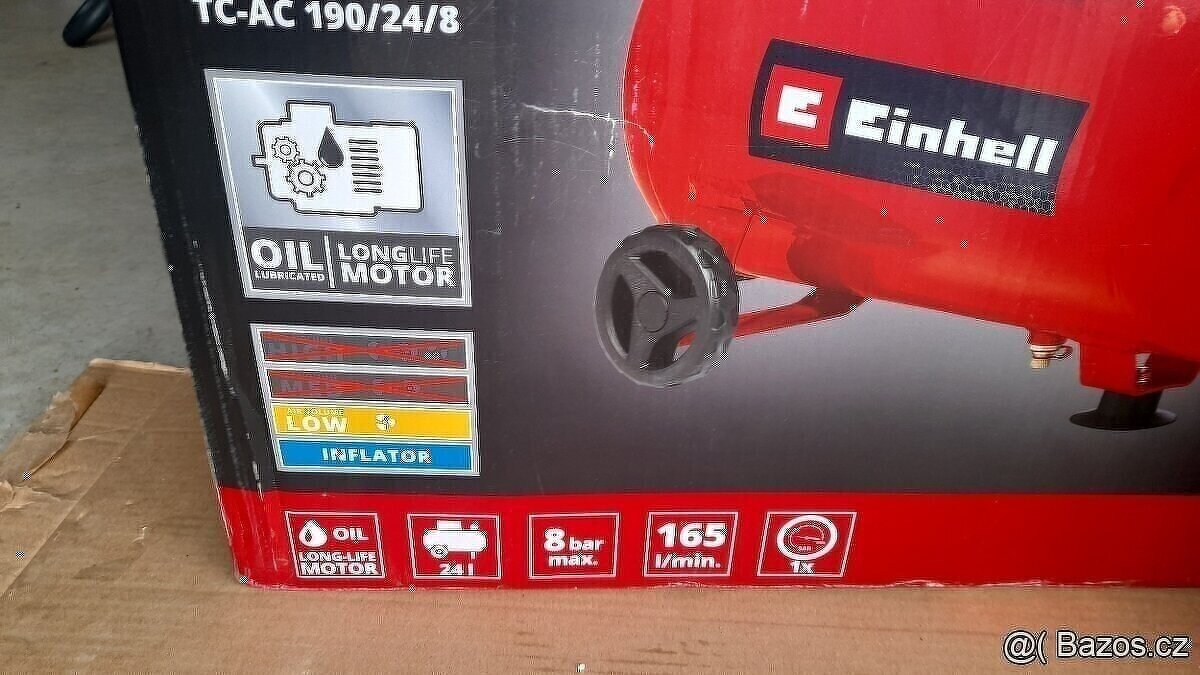 Olejový kompresor Einhell 8 bar - 5