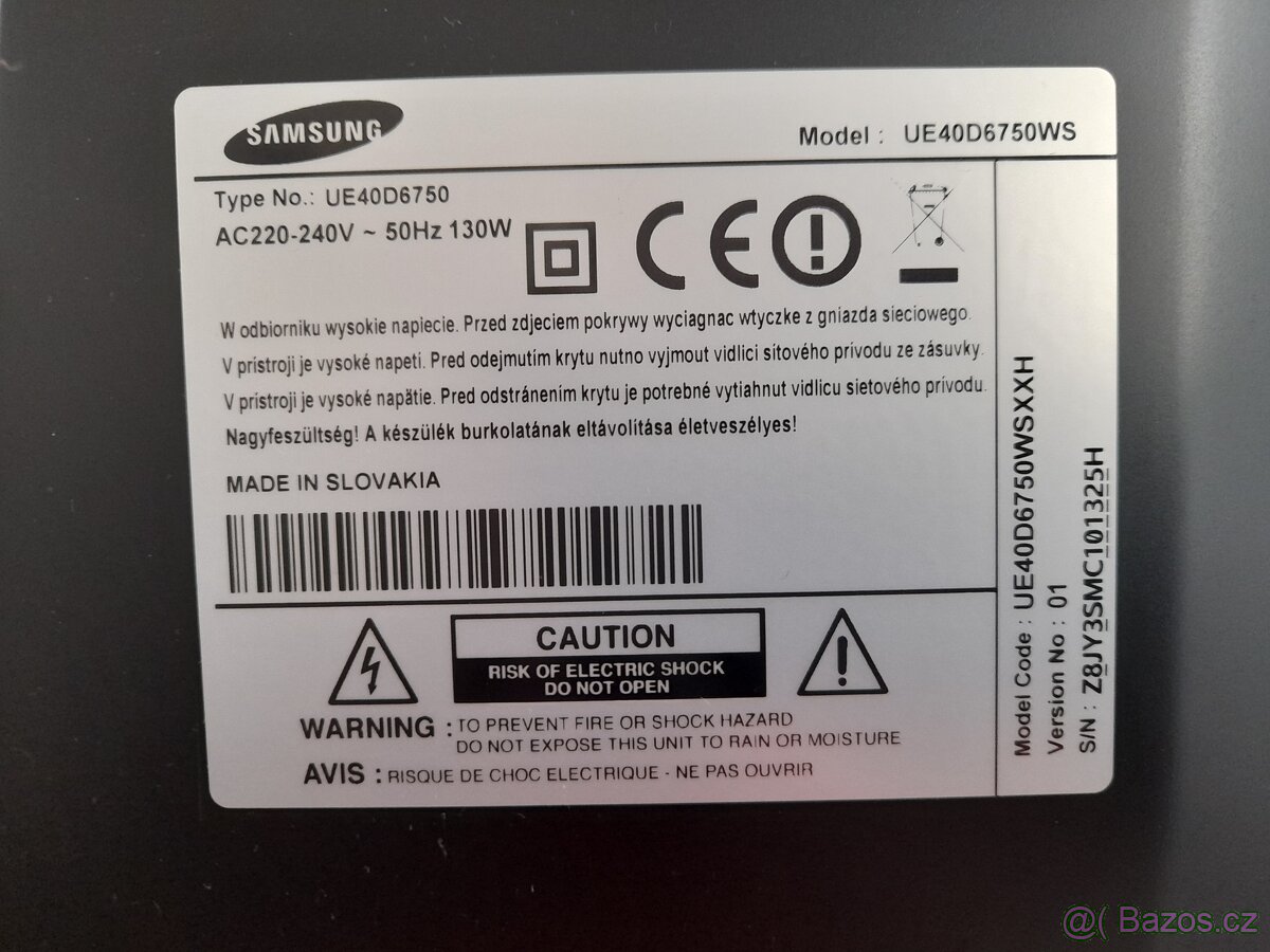 Televize led smart 3D samsung - 5