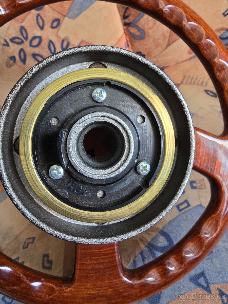 Dřevěný volant s nábou vw/skoda/seat - 5