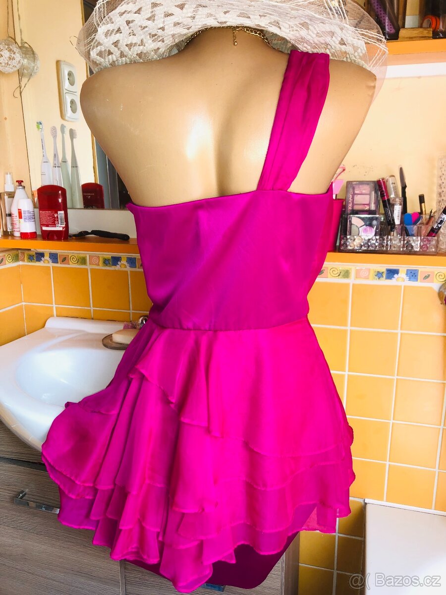 saty # spolecenske# hostnasvatbu# magenta# fuchsiova - 5