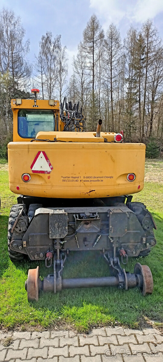 ATLAS 2-silniční kolové železniční rypadlo na koleje - 5