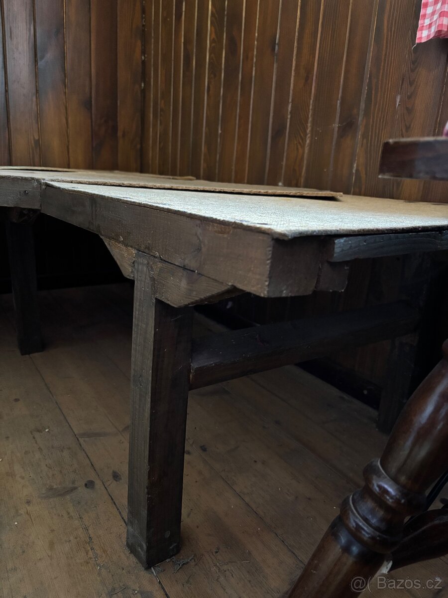 Jídelní stůl se židlemi Retro - 5