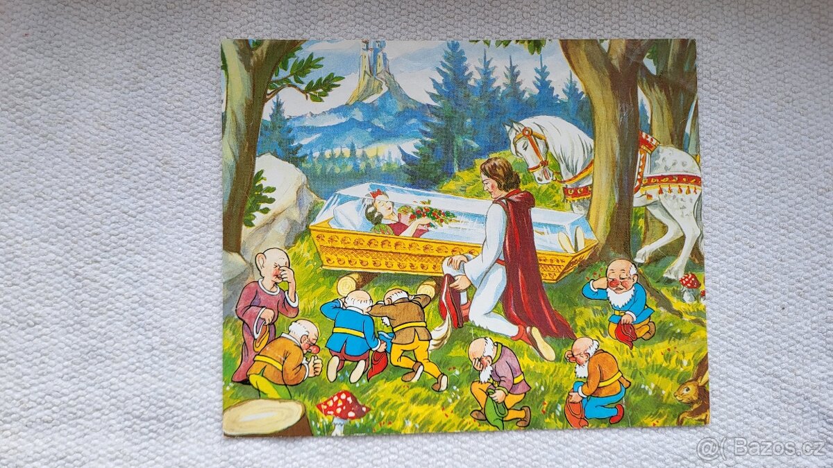 Dřevěné kostky – Sněhurka – 20 ks - 5