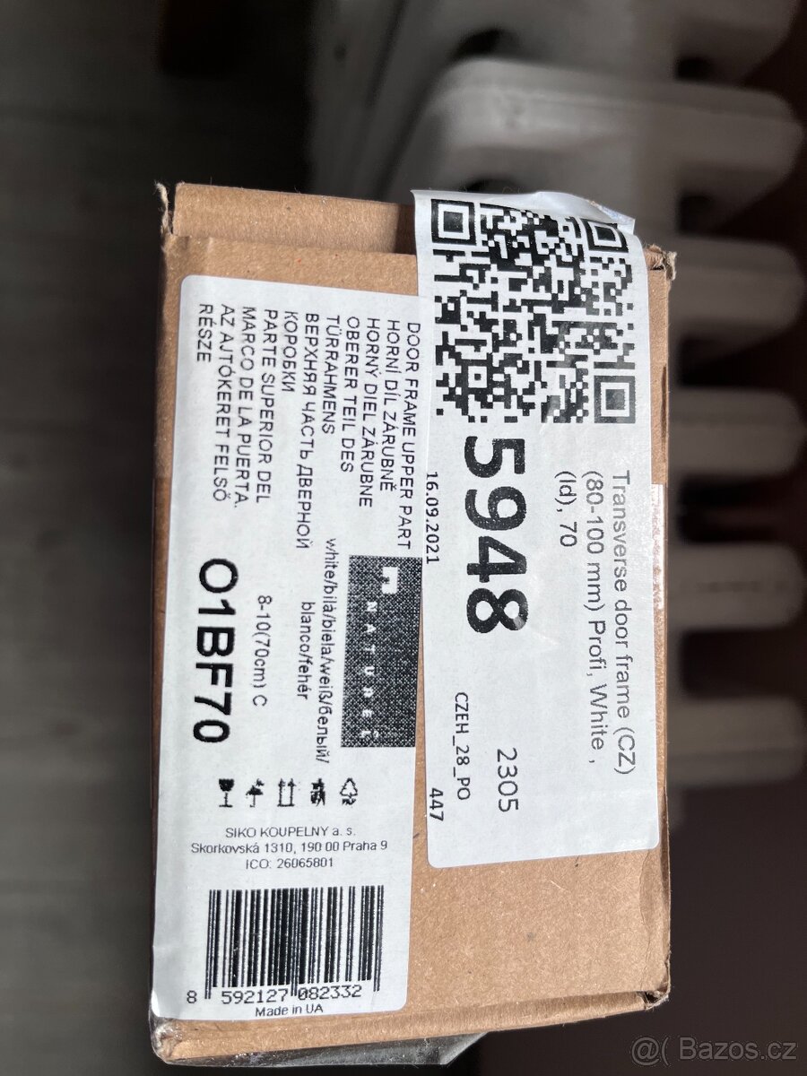 Nadpraží Naturel nové v org. balení 2.ks - 5